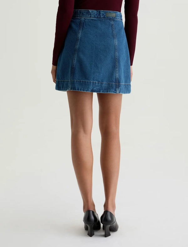 Evie Denim Skirt A-Line Mini Skirt
