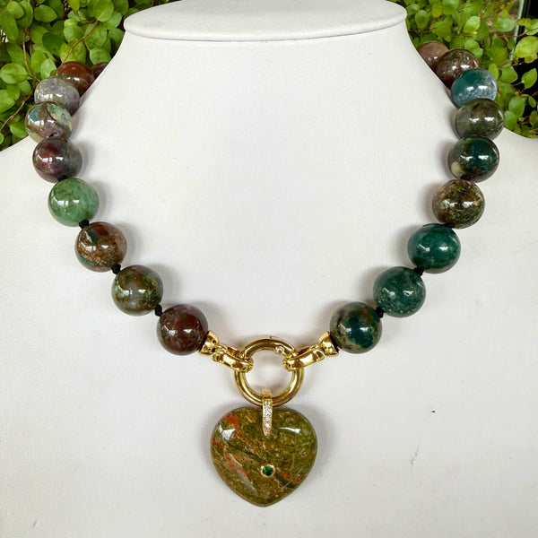 Statement Heart Necklace