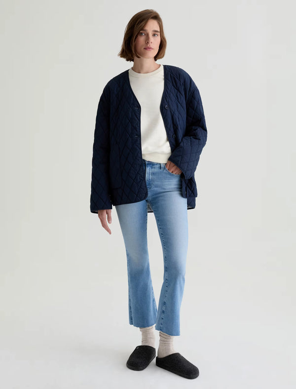 Farrah Boot Crop AG-ed Mid-Rise Bootcut Denim