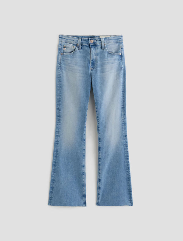 Farrah Boot Crop AG-ed Mid-Rise Bootcut Denim