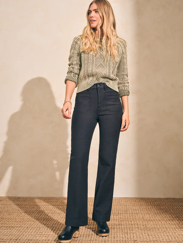 Stretch Terry Patch Pocket Pant