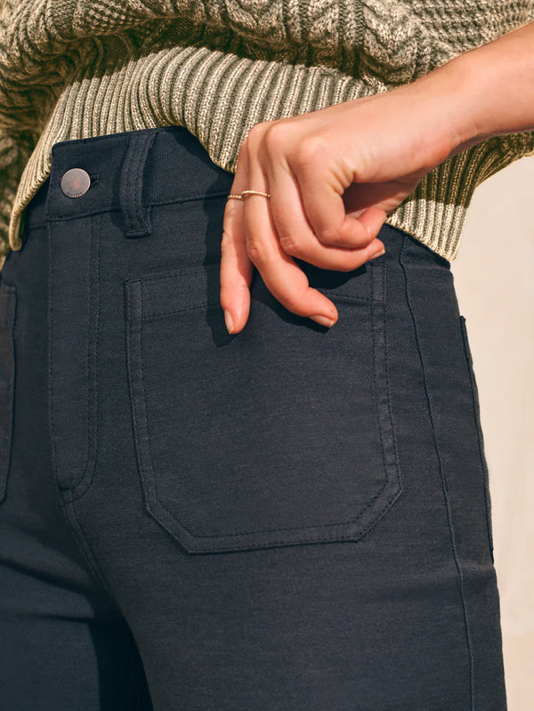 Stretch Terry Patch Pocket Pant