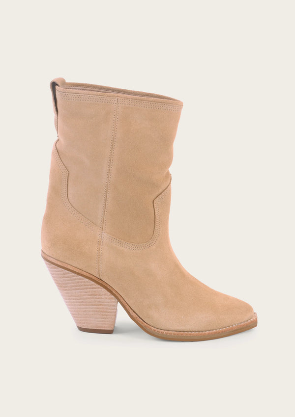 Dante Suede Western Bootie