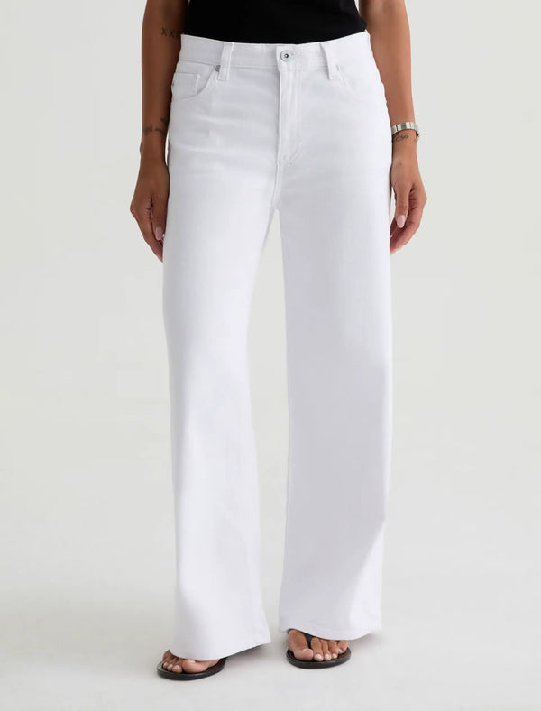 Saige Mid-Rise Wide Leg Crop