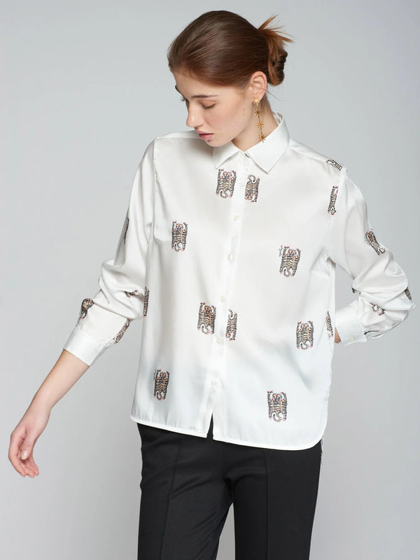 Isabella Tiger Print Shirt