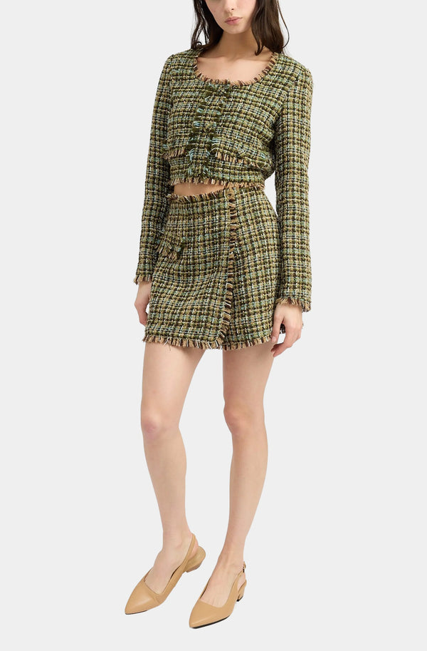 Tweed Skort