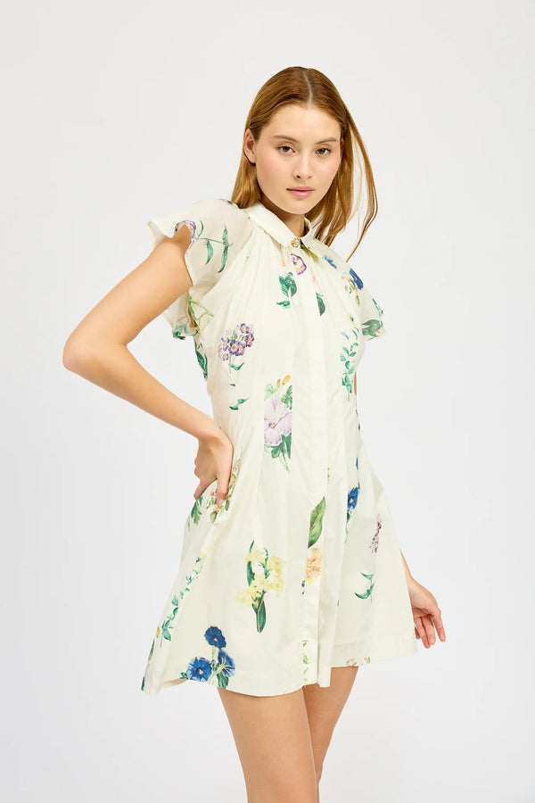 Ashley Min Shirt Dress