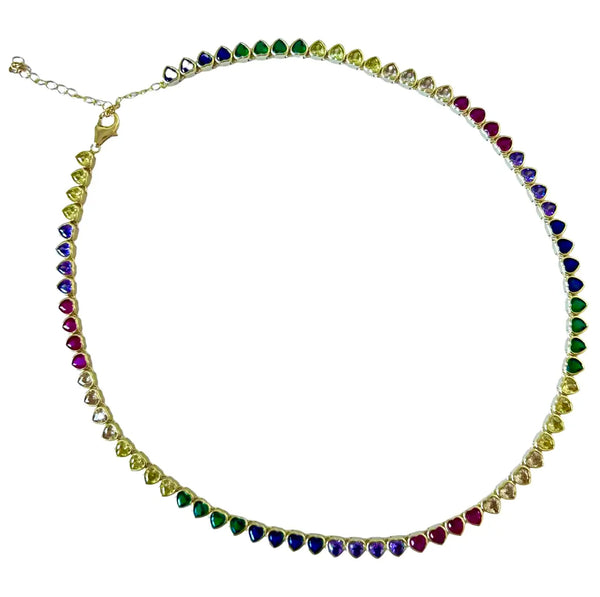 Multi Heart Necklace