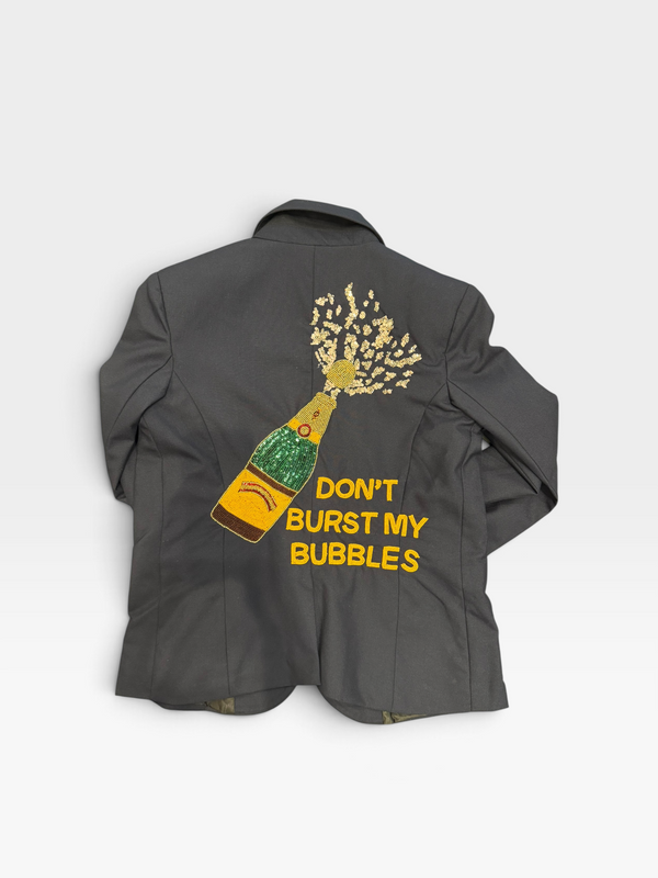 'Don't Burst My Bubbles' Blazer