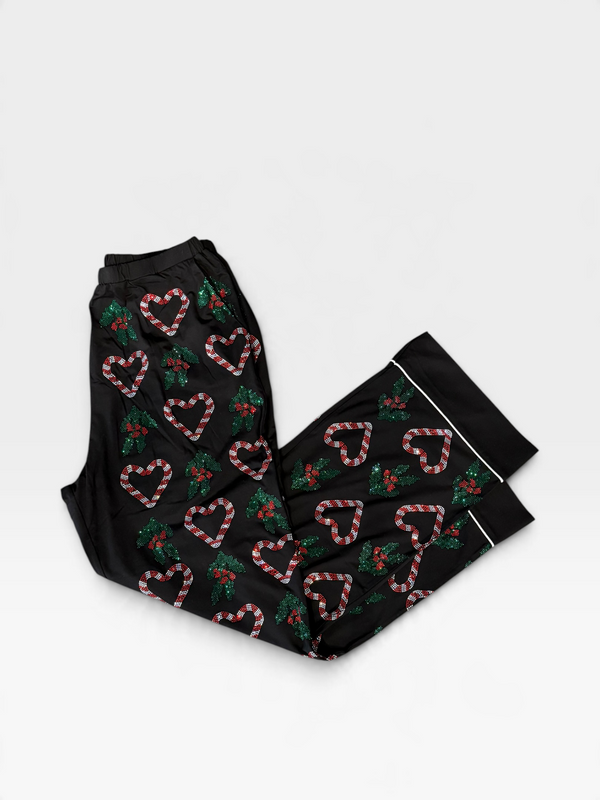 Black Holly & Peppermint Pajama Pant