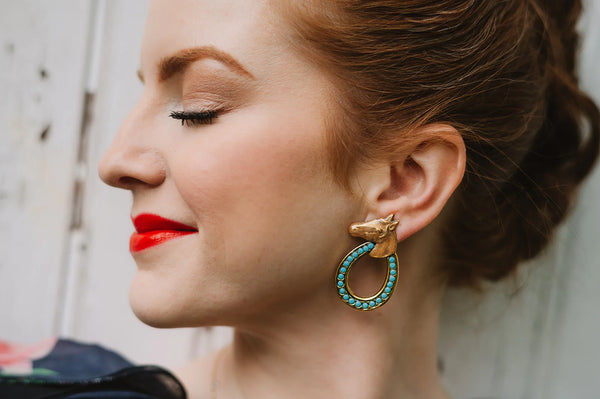 Lexington Horse Earrings