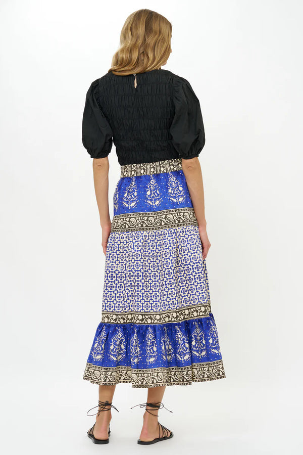 Button Front Skirt