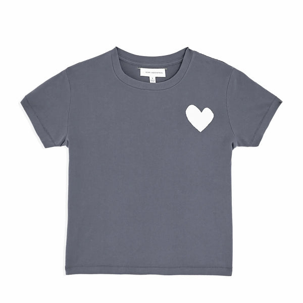 Suke Tee Contrast Imperfect Heart