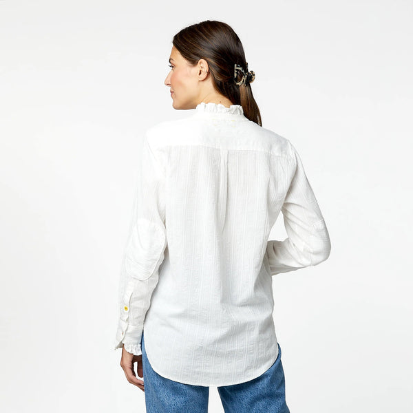 Mia Ruffle Cotton Shirt