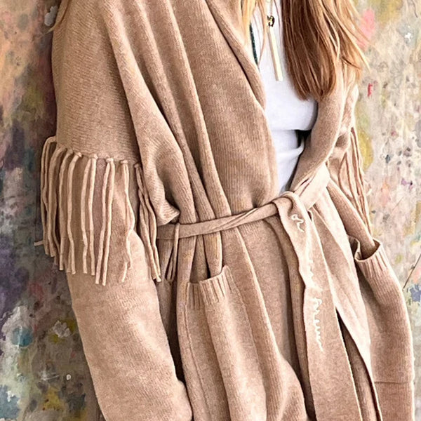 Cali Fringe Cardigan