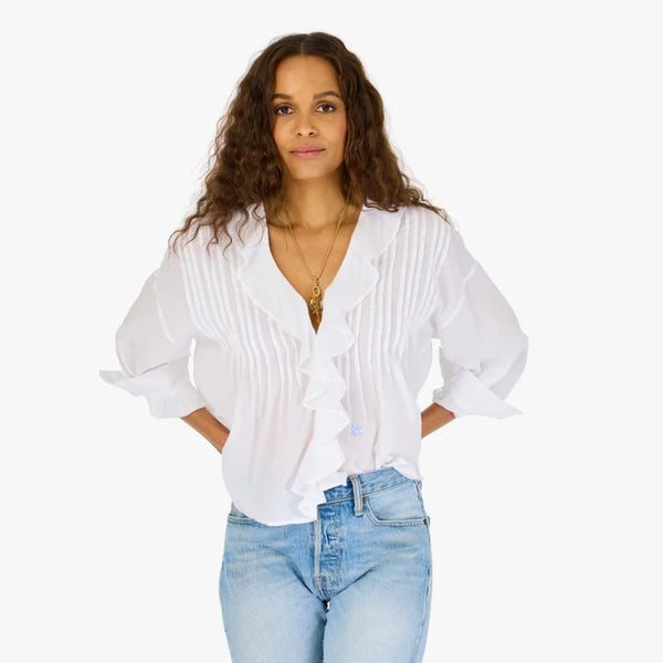 Rosen Ruffle Blouse