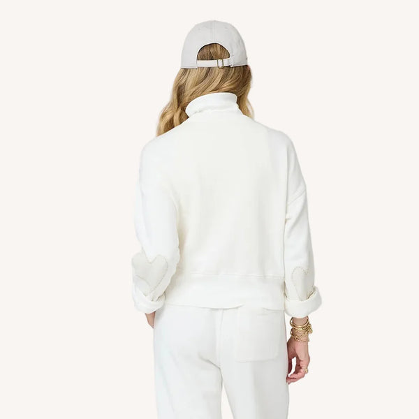 KR Imperfect Leather Heart Hat