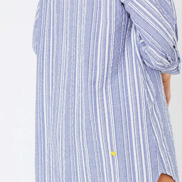 Gigi Stripe Shirt Dress