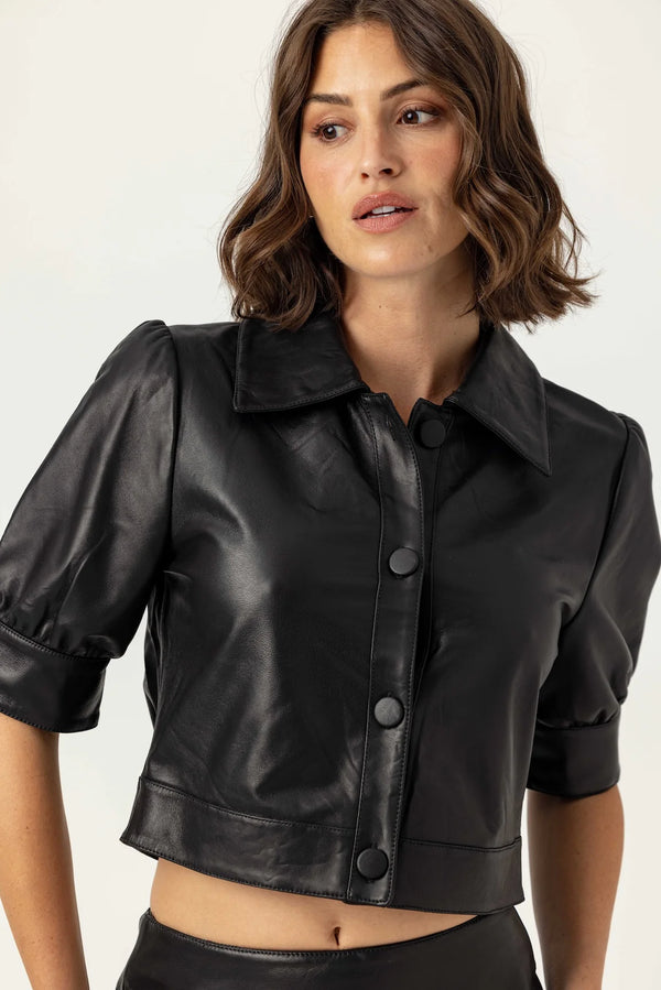 Leather Monet Jacket