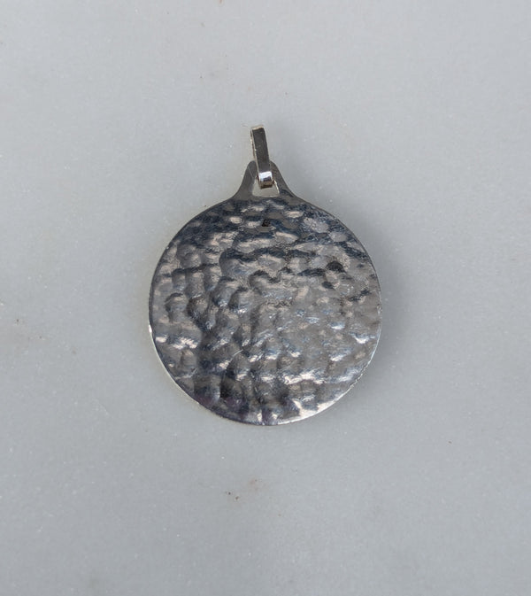 Vintage Silver Madonna & Child Charm