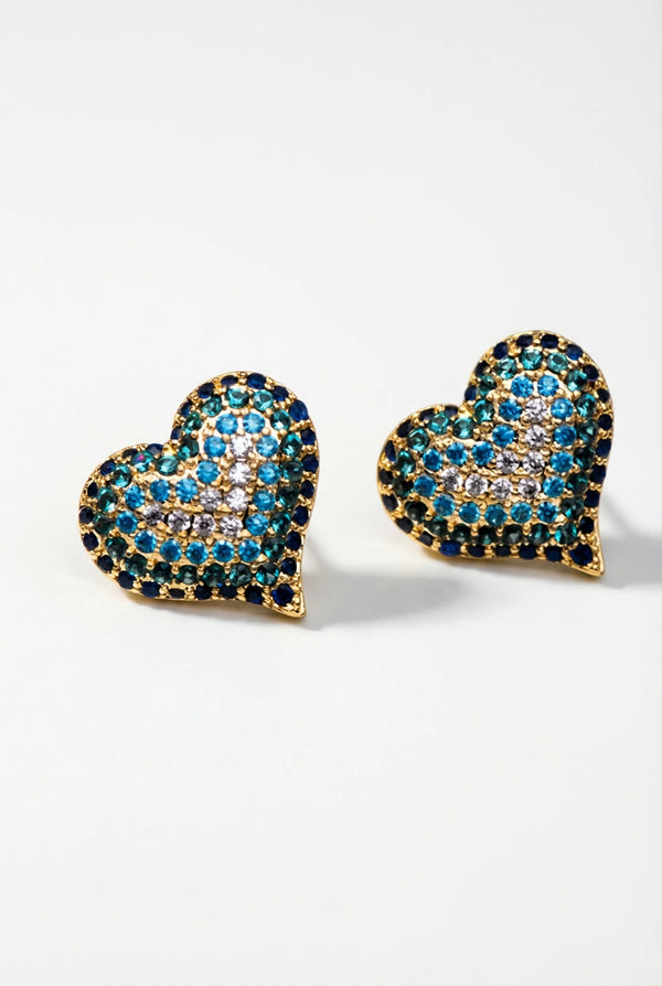 Queen of Hearts Studs