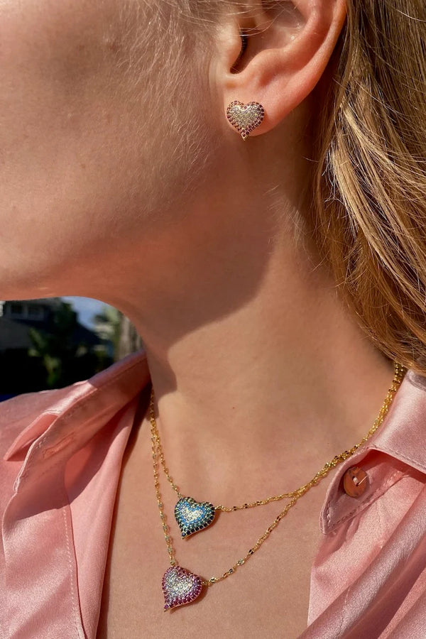 Queen of Hearts Studs