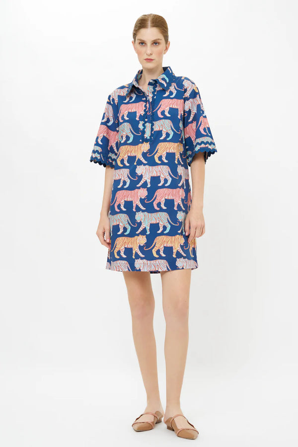 Collared Shirt Dress Mini