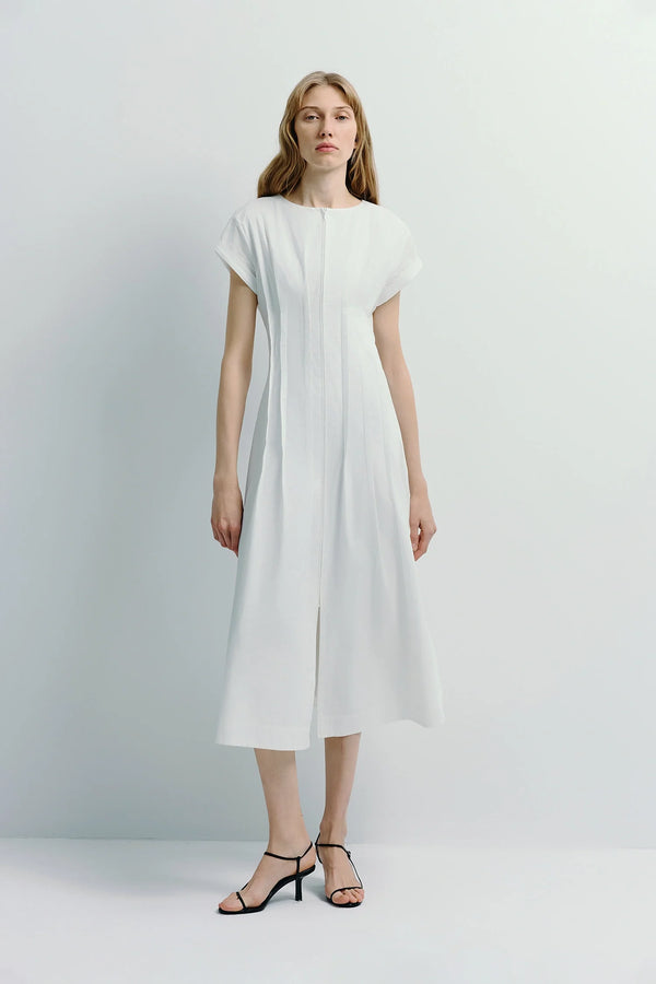 Verri Pintuck Dress