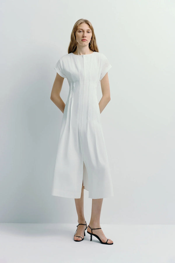 Verri Pintuck Dress