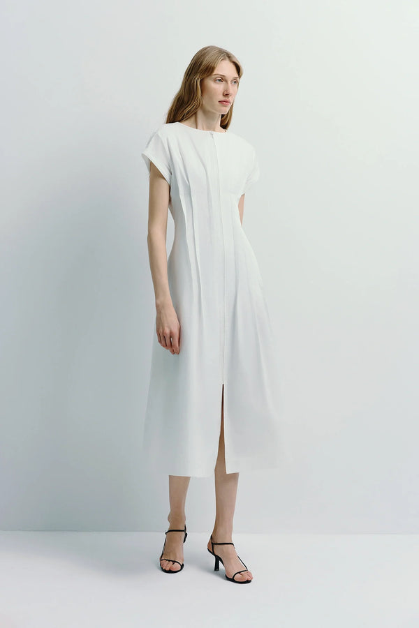Verri Pintuck Dress