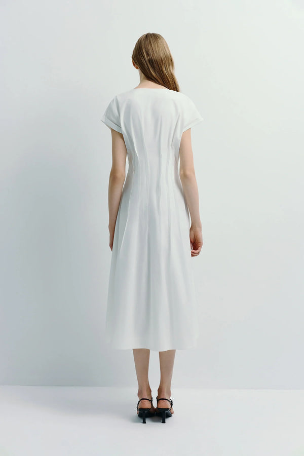 Verri Pintuck Dress