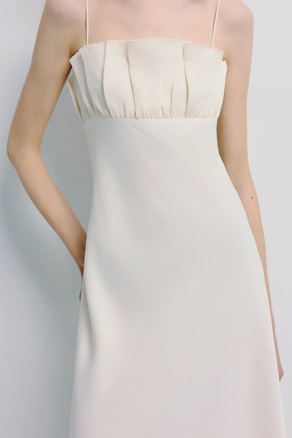 Margaux Satin Midi Dress