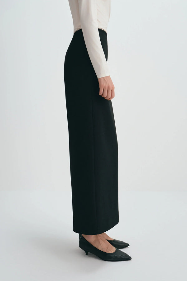 Desy Zip Slit Pencil Skirt