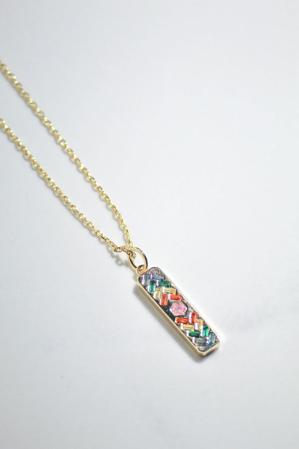 Sunbeam Necklace - Rainbow