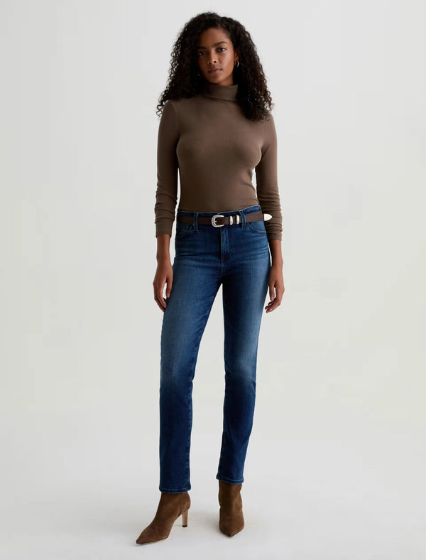 Mari Mid-Rise Slim Straight