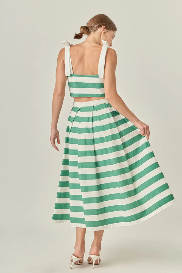 Bold Stripe Sleeveless Top