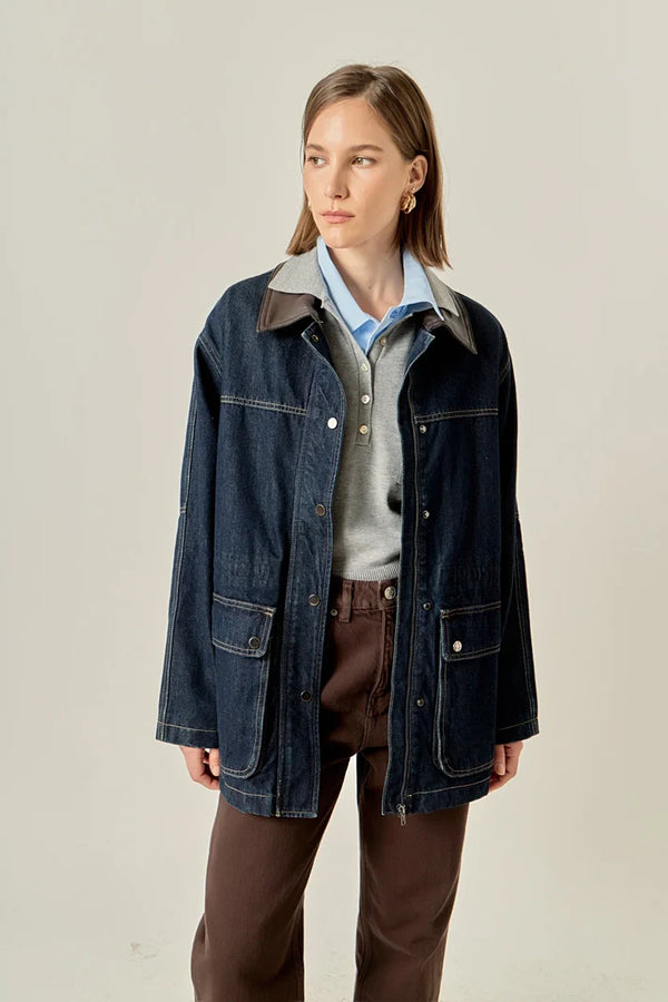 Denim Work Jacket