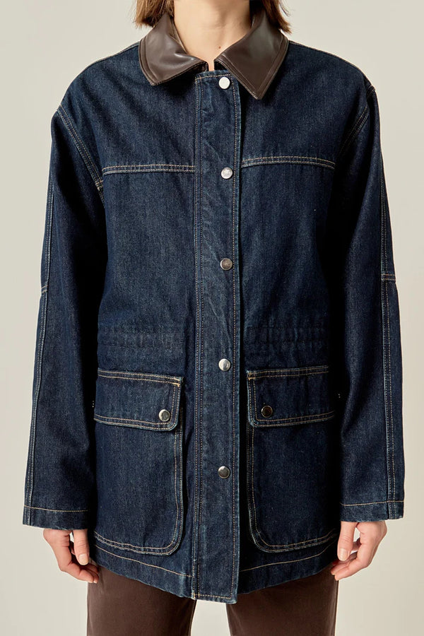 Denim Work Jacket