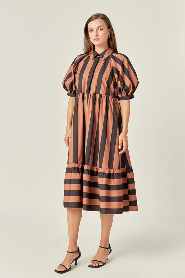 Bold Stripe Dress