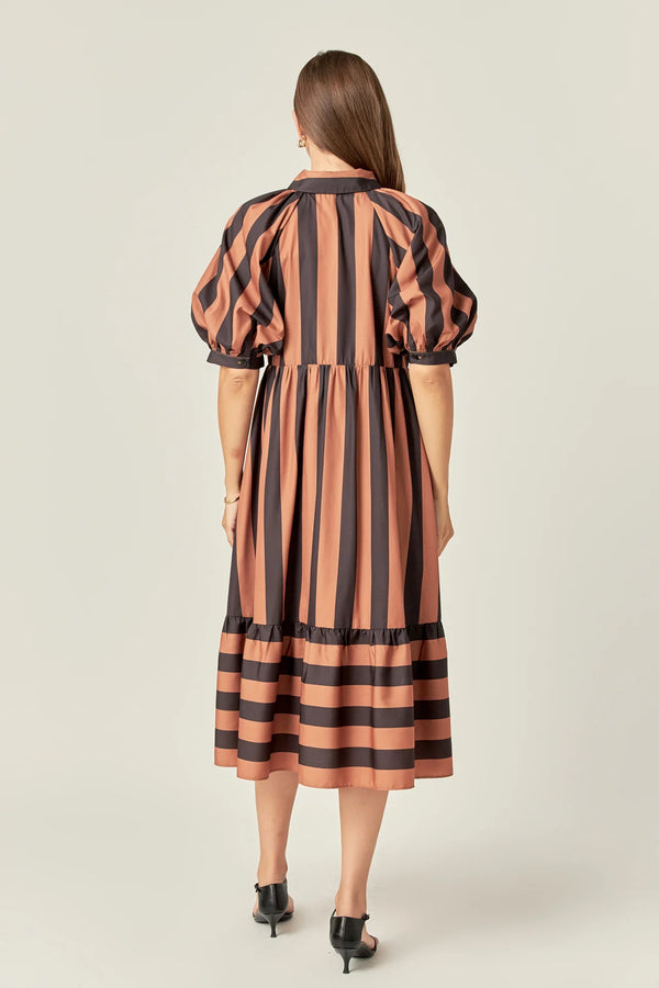 Bold Stripe Dress