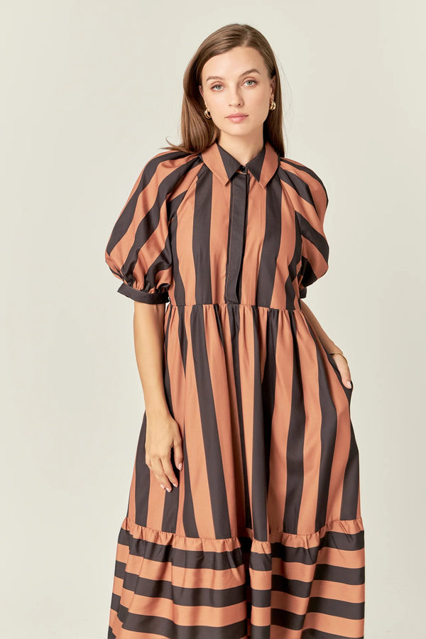 Bold Stripe Dress