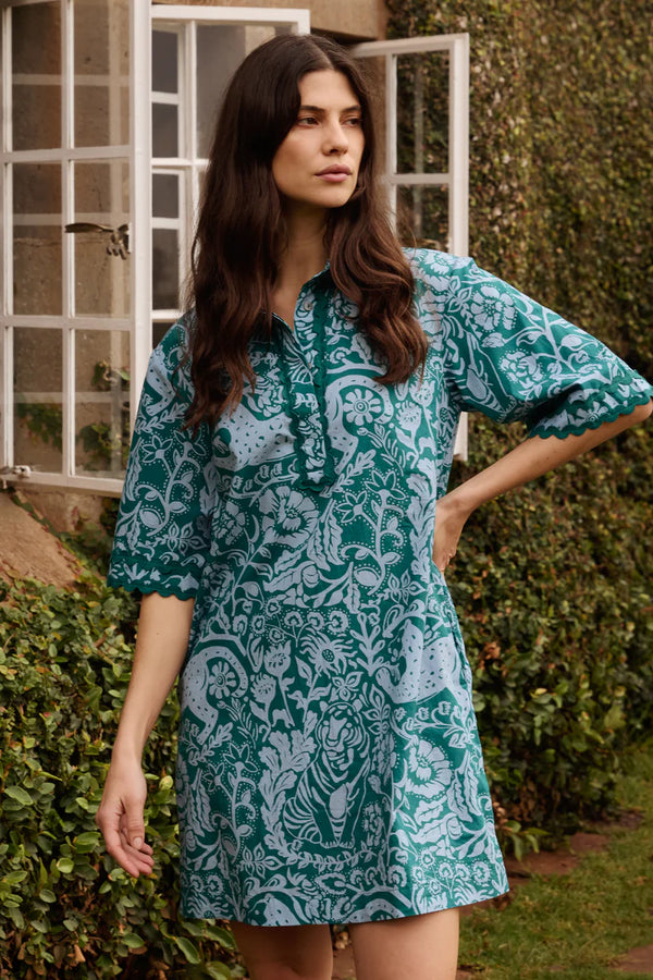 Collared Shirt Dress Mini