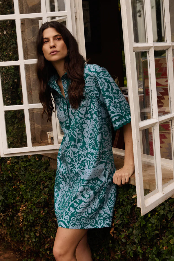 Collared Shirt Dress Mini