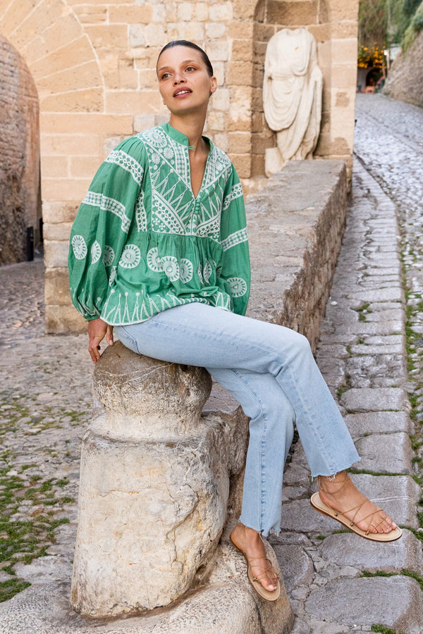 Mandarin Balloon Top