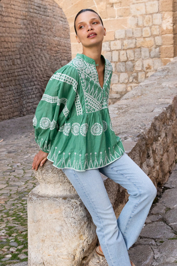 Mandarin Balloon Top