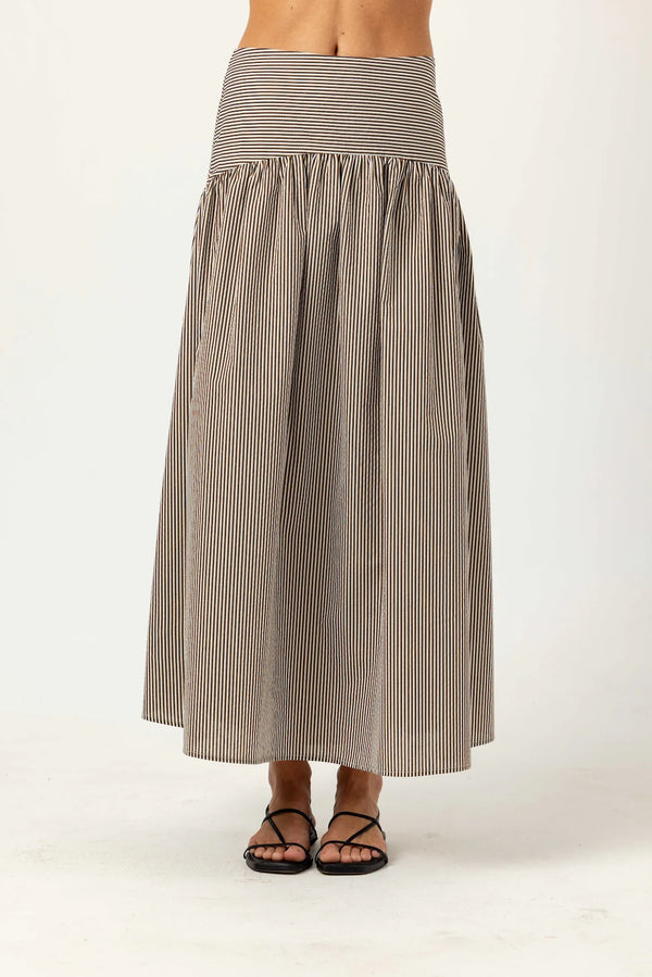 Stripe Celeste Skirt