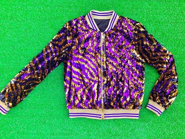 Gleaux Girl Original Gameday Sequin Jacket