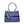 Load image into Gallery viewer, Travel Blue Beige Striped Tote with Clutch
