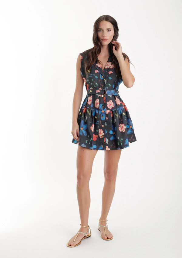 Luna Print Mini Dress