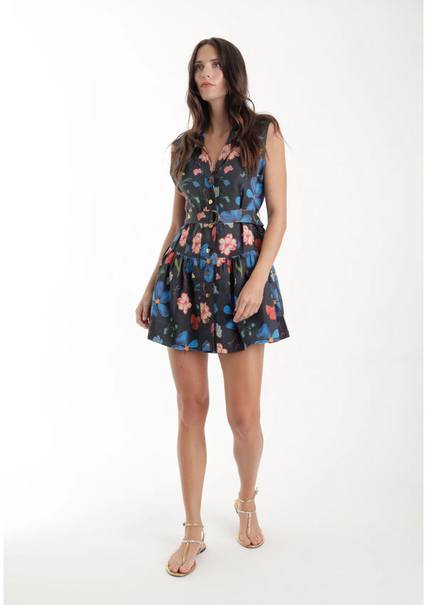 Luna Print Mini Dress